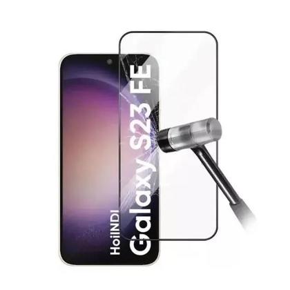 Imagem de Kit Capa Capinha Para Galaxy S23 Fe Case Air Anti Impacto Transparente + Película De Vidro Temperado (Case + Proteção 3d)