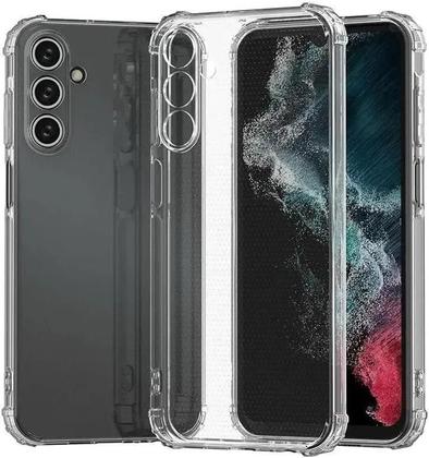 Imagem de Kit Capa Capinha Para Samsung Galaxy A15 4g 5g Case Air Anti Impacto Transparente e Película De Vidro Temperado 3d Full Cover