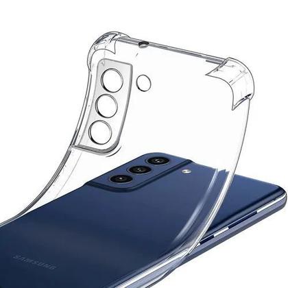 Imagem de Kit Capa Capinha + Pelicula Vidro 9d + Pelicula Skin Verso + Pelicula Câmera Para Samsung Galaxy S21 Fe