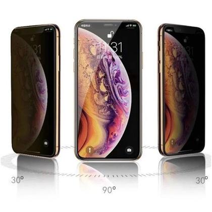 Imagem de Kit Capa Capinha Transparente + Película 3D Vidro Privacidade + Película Câmera Traseira para Iphone 11 Pro Max