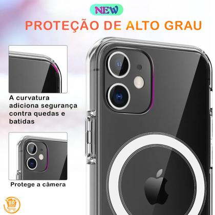 Imagem de Kit Capa Carregador Magsafe Indução P/ Smartphone