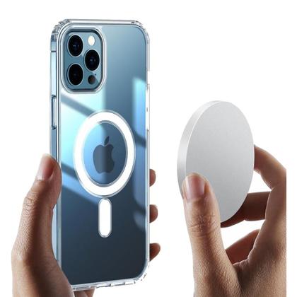 Imagem de Kit Capa Carregador Magsafe Indução P/ Smartphone
