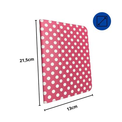 Imagem de Kit Capa Case Suporte de Bolinha p/ Galaxy Tab A 8 Polegadas c/ Película