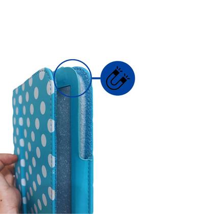 Imagem de Kit Capa Case Suporte de Bolinha p/ Galaxy Tab A 8 Polegadas c/ Película