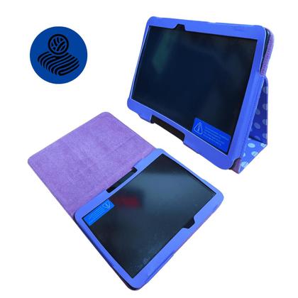 Imagem de Kit Capa Case Suporte de Bolinha p/ Galaxy Tab A 8 Polegadas c/ Película