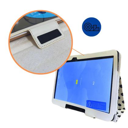 Imagem de Kit Capa Case Suporte de Bolinha p/ Galaxy Tab A 8 Polegadas c/ Película