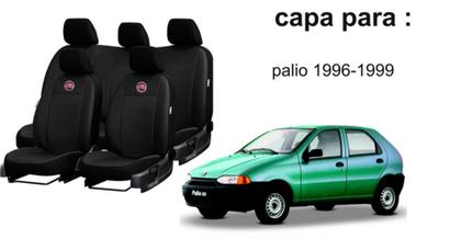 Imagem de Kit capa couro Palio 96-99 proteção total contra rasgos e sujeira