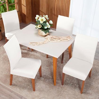 Imagem de Kit Capa De Cadeiras 6 Peças Cores Diversas