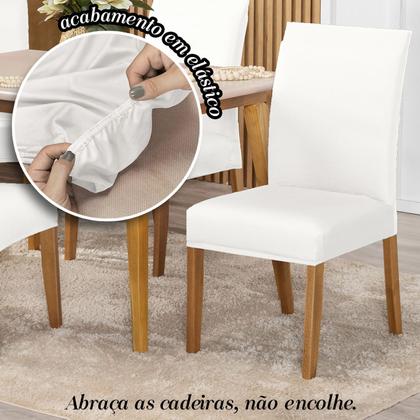 Imagem de Kit Capa De Cadeiras 6 Peças Cores Diversas