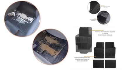 Imagem de Kit Capa de Couro Eclipse Cross 2017 a 2024 + Tapete + Capa de Volante: Personalização Total