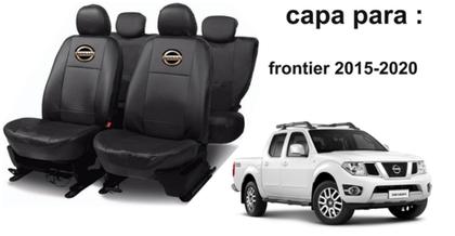Imagem de Kit Capa de Couro Frontier 2015-2020 Proteção Contra Danos e Sujeira