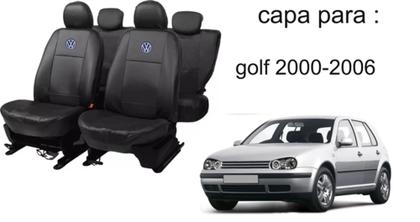 Imagem de Kit Capa de Couro Premium Golf 00-06 + Volante e Tapete