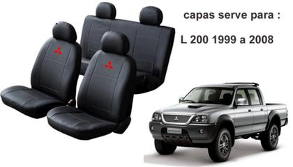 Imagem de Kit Capa Durável L200 1999 a 2008 + Capa de Cobertura e Limpador Automotivo