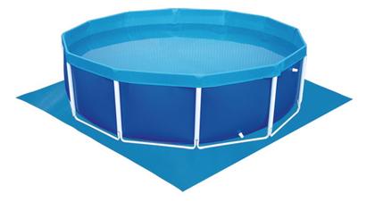 Imagem de Kit Capa + Forro Para Piscina Estrutural Redonda 5500 Litros - Mor