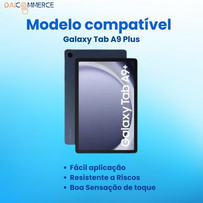 Imagem de Kit Capa Giratória 360 + Película de Vidro + Teclado com Mouse + Bolsa p/ Galaxy Tab A9 Plus 11" (SM-X210 X216 X215)