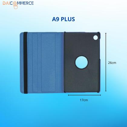 Imagem de Kit Capa Giratória 360 + Película de Vidro + Teclado com Mouse + Bolsa p/ Galaxy Tab A9 Plus 11" (SM-X210 X216 X215)