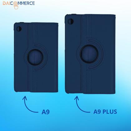 Imagem de Kit Capa Giratória 360 + Película de Vidro + Teclado com Mouse + Bolsa p/ Galaxy Tab A9 Plus 11" (SM-X210 X216 X215)