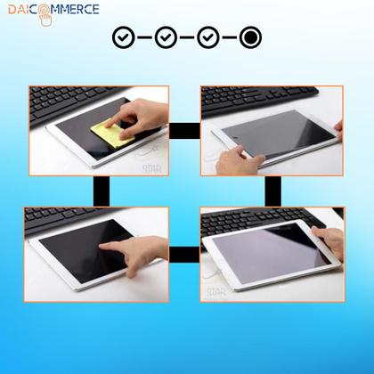 Imagem de Kit Capa Giratória 360 + Película de Vidro + Teclado com Mouse + Bolsa p/ Galaxy Tab A9 Plus 11" (SM-X210 X216 X215)