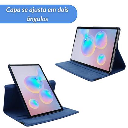 Imagem de KIT Capa Giratória P/ Tablet Galaxy Tab S7 Fe + Película 12.4"