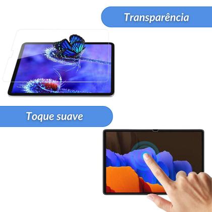 Imagem de KIT Capa Giratória P/ Tablet Galaxy Tab S7 Fe + Película 12.4"