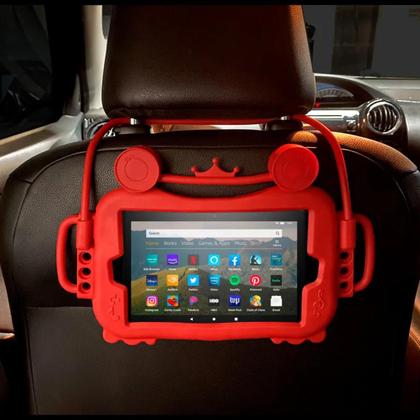Imagem de Kit Capa Infantil Formato Sapinho Emborrachada + Película para Tablet A7 Lite