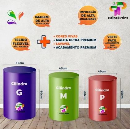 Imagem de Kit Capa Painel Sublimado + 3 Capas De Cilindro - Dia dos Namorados