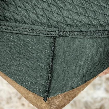 Imagem de Kit Capa para Cadeira Jantar 6 Lugares Matelada Dupla Verde