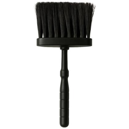 Imagem de Kit Capa Para Corte Barbeiro Personalizada De Cetim Com Zíper Espanador Borrifador Escovinha