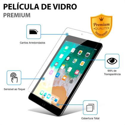 Imagem de Kit Capa Para iPad 6 iPad 5 9.7" Smart Case Suporte Pencil + Pelicula de Vidro