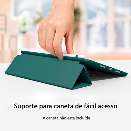 Imagem de Kit Capa Para iPad 6 iPad 5 9.7" Smart Case Suporte Pencil + Pelicula de Vidro