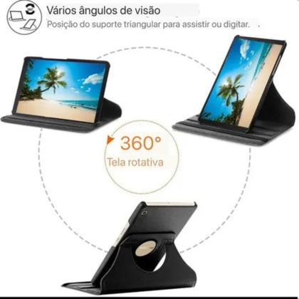 Imagem de Kit Capa Para Tablet Samsung A9 Plus 11' +Suporte + Teclado Mouse + Caneta