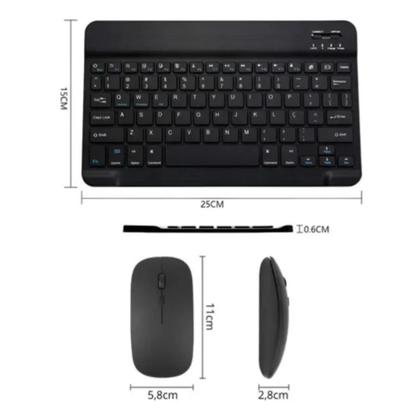 Imagem de Kit Capa Para Tablet Samsung A9 Plus 11' +Suporte + Teclado Mouse + Caneta