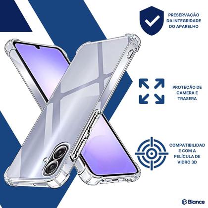 Imagem de Kit Capa + Película 3D + Câmera Compatível Com Galaxy A07