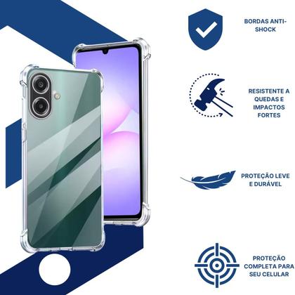 Imagem de Kit Capa + Película 3D + Câmera Compatível Com Galaxy A07