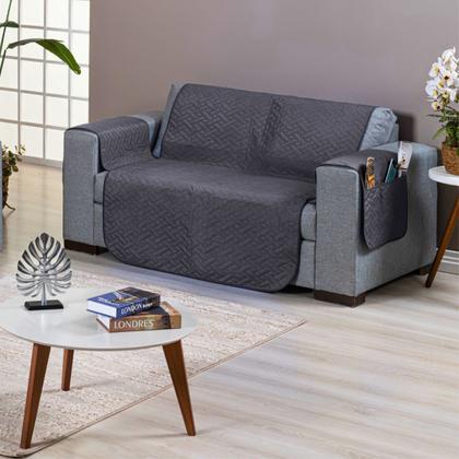Imagem de Kit Capa Protetor Pet Sofa Matelado 2 e 3 Lugares Macio Reclinavel Retratil Macio Basico Simples