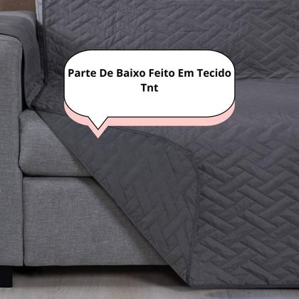 Imagem de Kit Capa Protetor Pet Sofa Matelado 2 e 3 Lugares Macio Reclinavel Retratil Macio Basico Simples