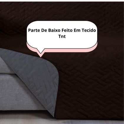 Imagem de Kit Capa Protetor Pet Sofa Matelado 2 e 3 Lugares Macio Reclinavel Retratil Macio Basico Simples