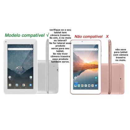 Imagem de Kit Capa Protetora Giratória Personalizada + Película p/ Tab M7 Wi-Fi