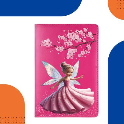 Imagem de Kit Capa suporte para tablet, Mirage 7 Polegadas Estampa fada + Película de Vidro