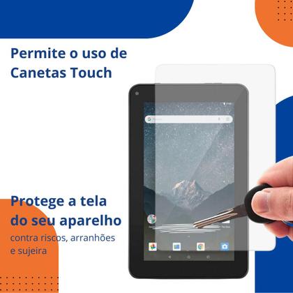 Imagem de Kit Capa suporte para tablet, Mirage 7 Polegadas Estampa fada + Película de Vidro