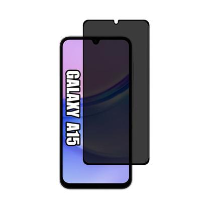 Imagem de Kit Capa Transparente + Película 3D Privacidade + Anel Suporte para Samsung Galaxy A15