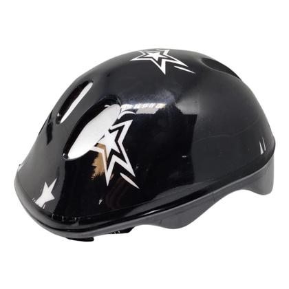 Imagem de Kit Capacete Infantil Cotoveleira Joelheira Patins Skate Patinete