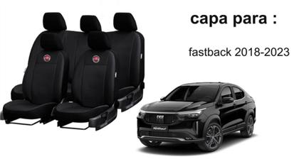 Imagem de Kit Capas Couro Fastback 18-23 Proteção Contra Danos e Sujeira