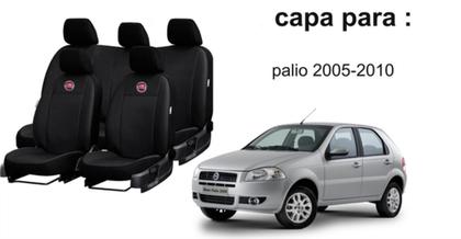 Imagem de Kit Capas Couro Palio 05-10 proteção contra sujeira e rasgos