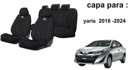 Imagem de Kit Capas Customizadas Yaris 18-24 + Volante + Chaveiro