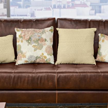 Imagem de Kit Capas de Almofadas Decorativas 45 x 45 Florais Estampadas