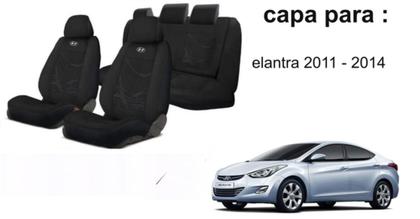 Imagem de Kit Capas Design Personalizado Elantra 11-14 +(Capa Volante) + Chaveiro