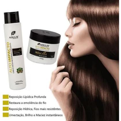 Imagem de Kit Capilar Alto Impacto  Nutrição, Brilho e Reconstrução Profunda dos Fios