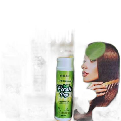 Imagem de Kit Capilar Chiclete Menta Anti Frizz Brilho Maciez 4 Itens