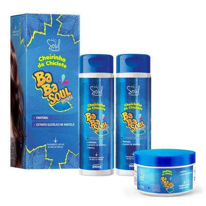Imagem de Kit Capilar Com 3 Unidades Soul Cosméticos Diversos Aromas